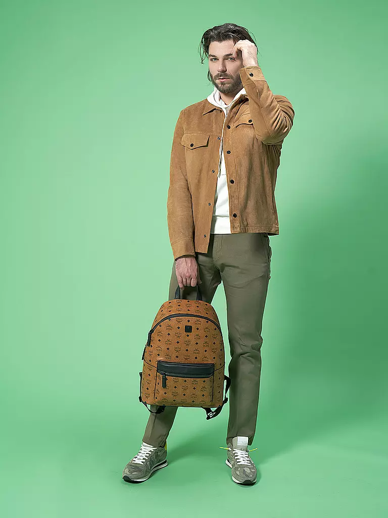 MCM | Zaino STARK Medium | Marrone chiaro