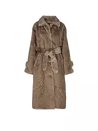 MEOTINE | Cappotto in pelliccia sintetica | Marrone chiaro