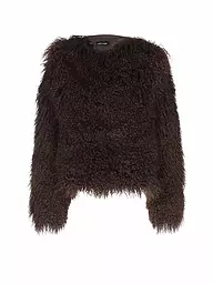 MEOTINE | Felljacke | Marrone