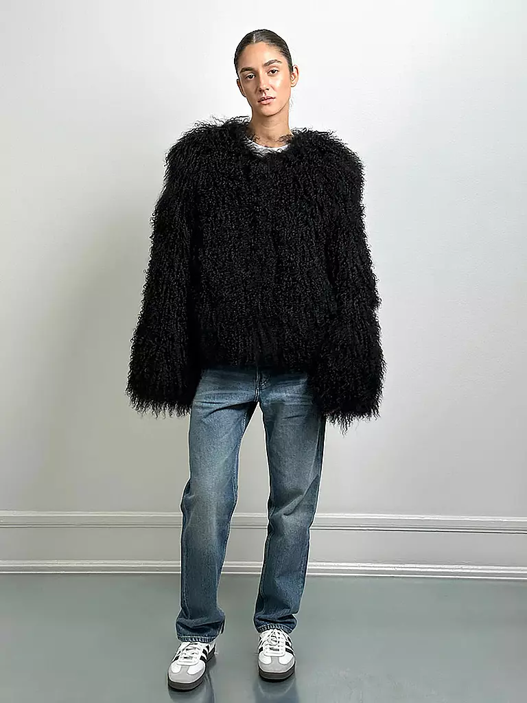 MEOTINE | Felljacke | Nero