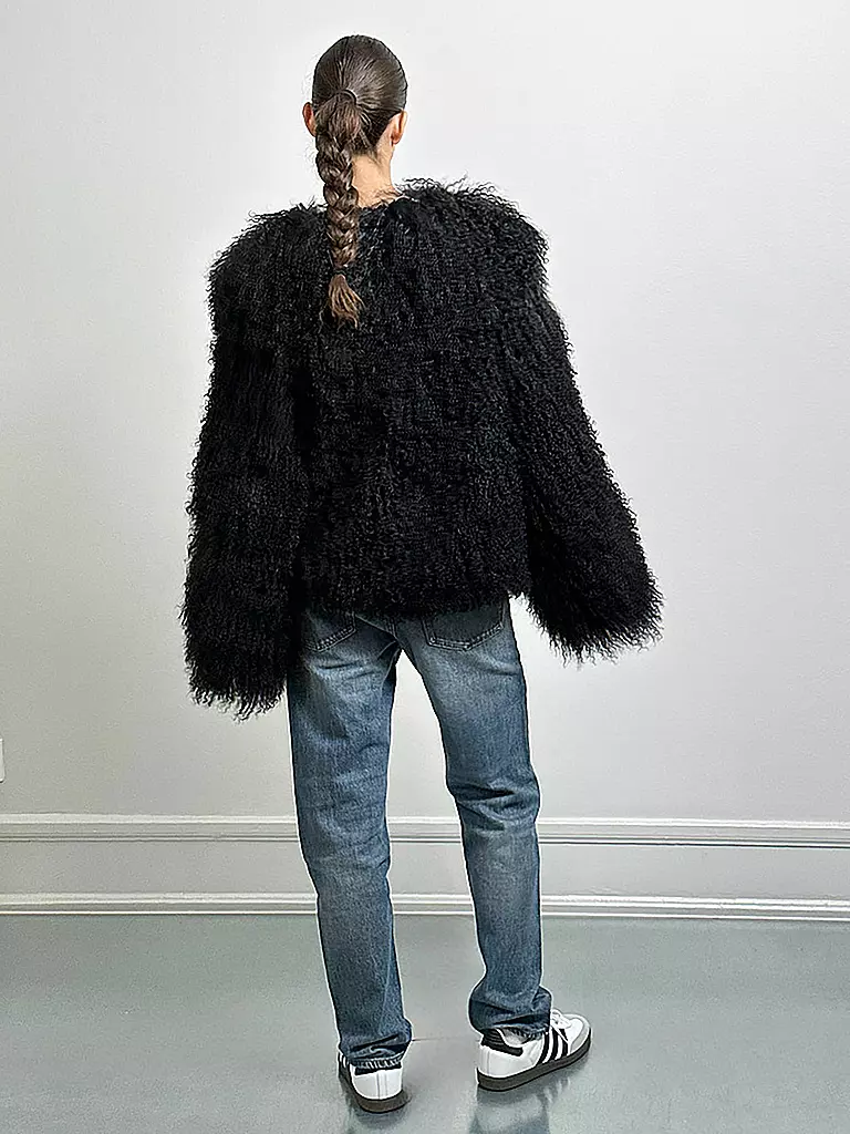 MEOTINE | Felljacke | Nero