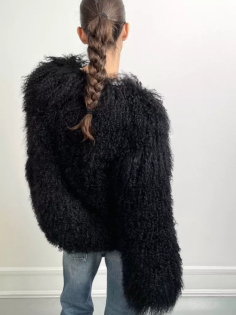 MEOTINE | Felljacke | Nero