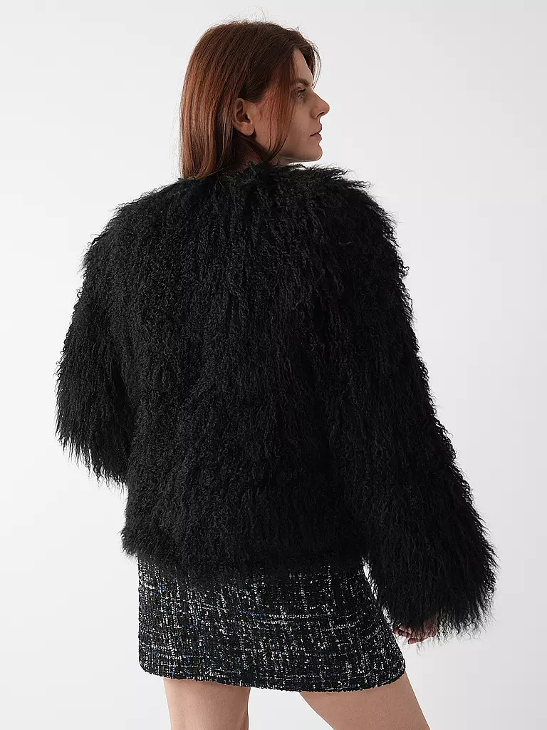 MEOTINE | Felljacke | Nero