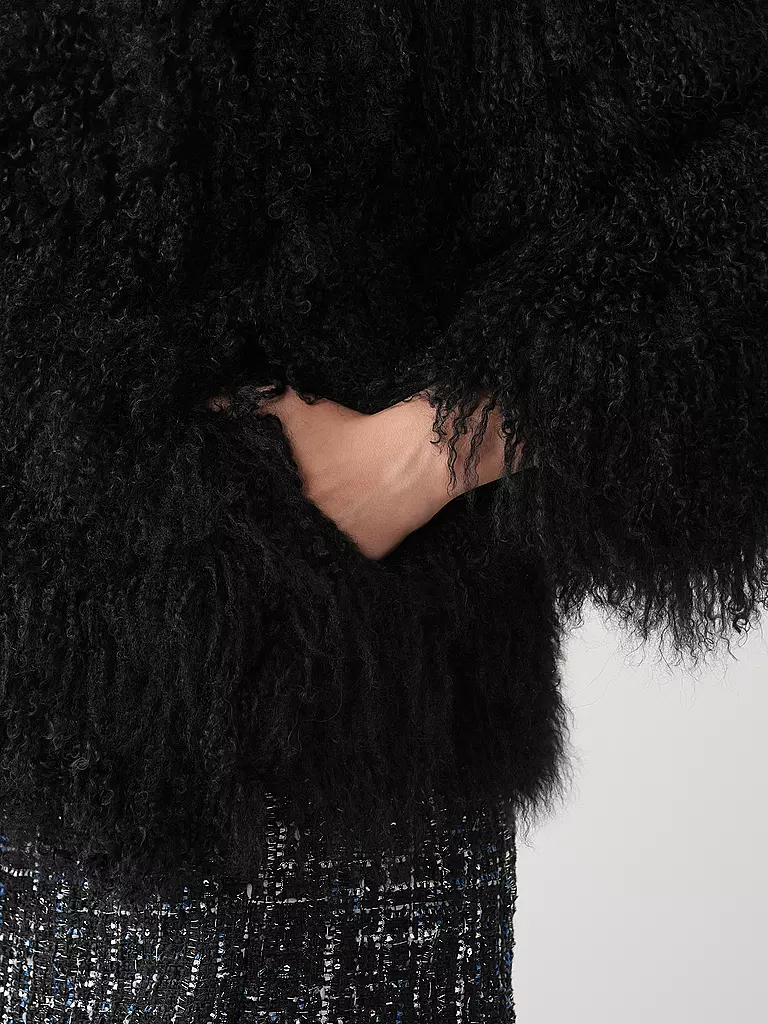 MEOTINE | Felljacke | Nero