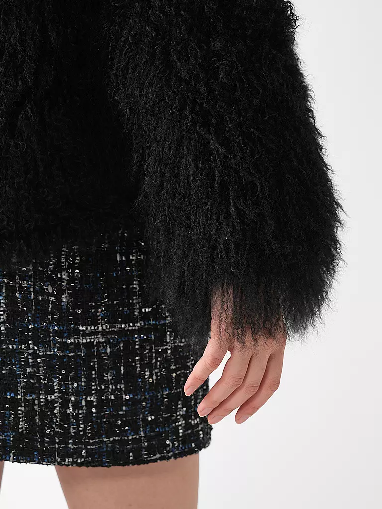 MEOTINE | Felljacke | Nero