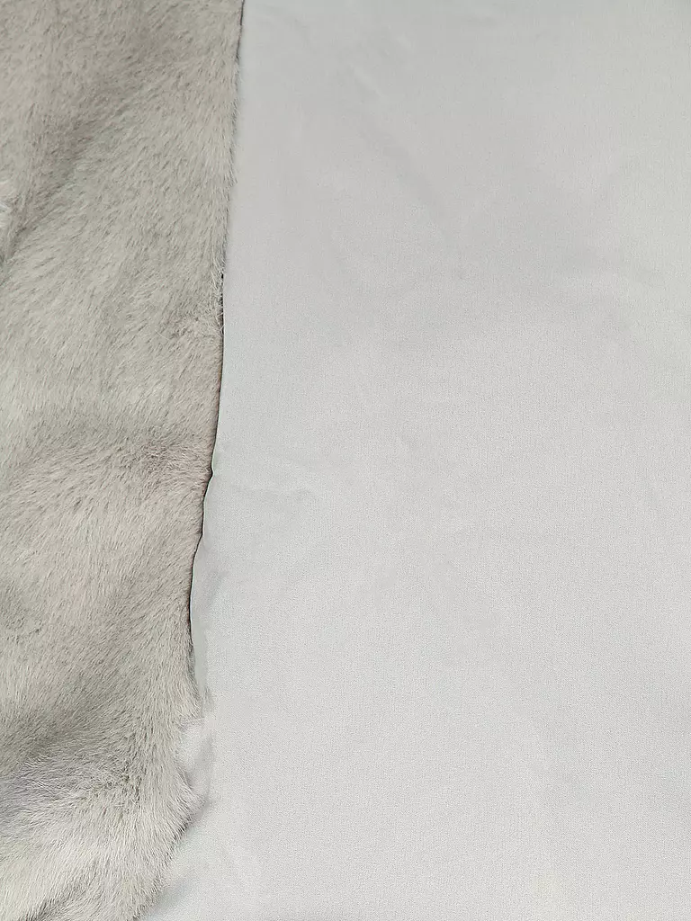 MEOTINE | Giacca in pelliccia sintetica | Grigio chiaro