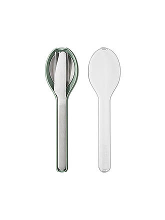 MEPAL | Set di posate ELLIPSE, 3 pezzi, Nordic Sage