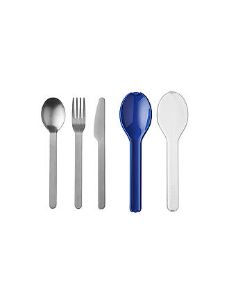 MEPAL | Set di posate ELLIPSE, 3 pezzi, Vivid Blue