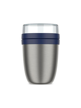 MEPAL | Thermo-Lunchpot Ellipse 0,5/0,2l Acciaio Inox Vivid Blue