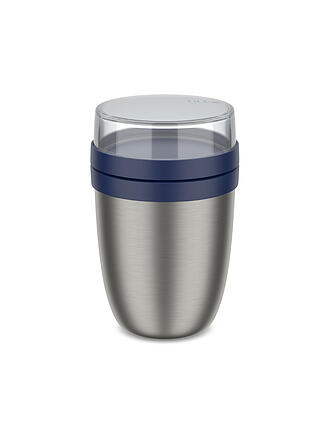 MEPAL | Thermo-Lunchpot Ellipse 0,5/0,2l Acciaio Inox Vivid Blue