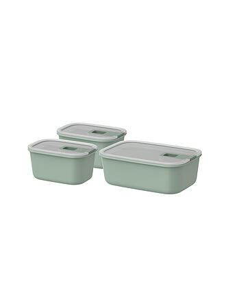 MEPAL | Set di contenitori per alimenti 3 pz. EASYCLIP 2X450ml/1L Nordic Sage