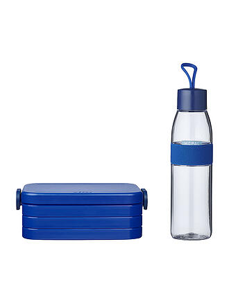 MEPAL | Portapranzo con borraccia 2 pz. Vivid Blue