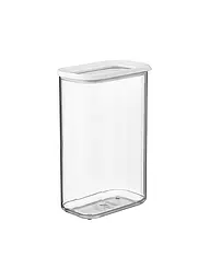 MEPAL | Contenitore MODULA 2l Bianco | Trasparente