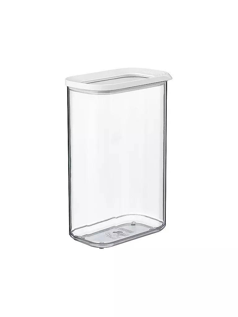 MEPAL | Contenitore MODULA 2l Bianco | Trasparente