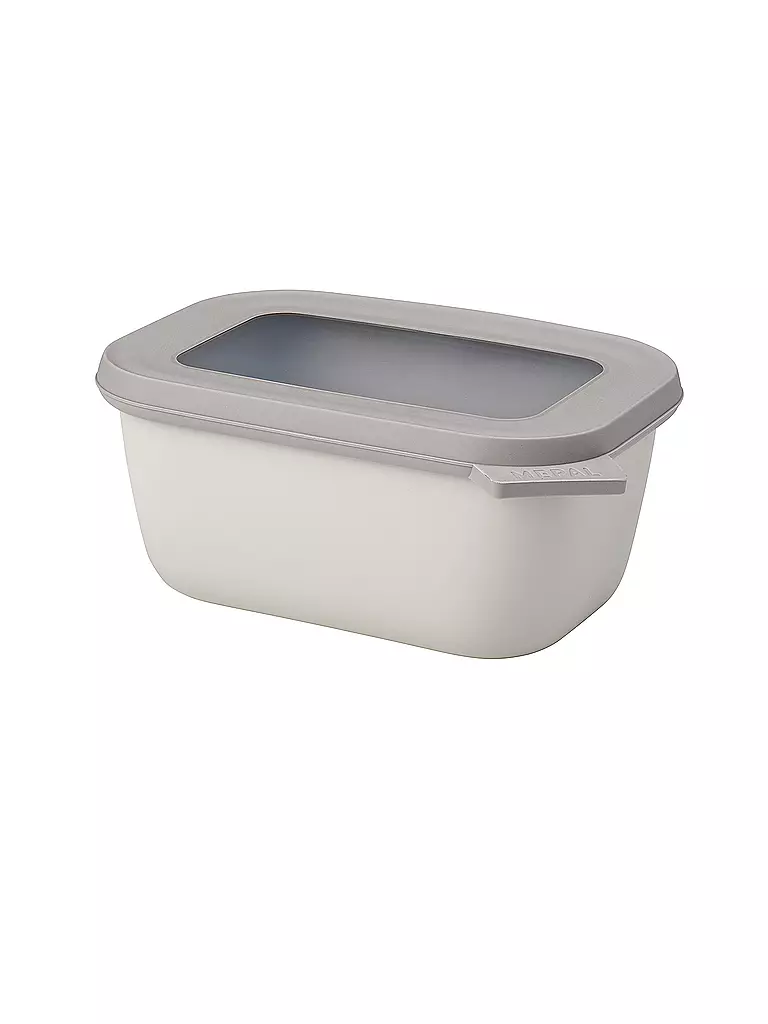 MEPAL | Contenitore per alimenti - Multibowl Cirqula alto 0,75l Nordic White | Crema