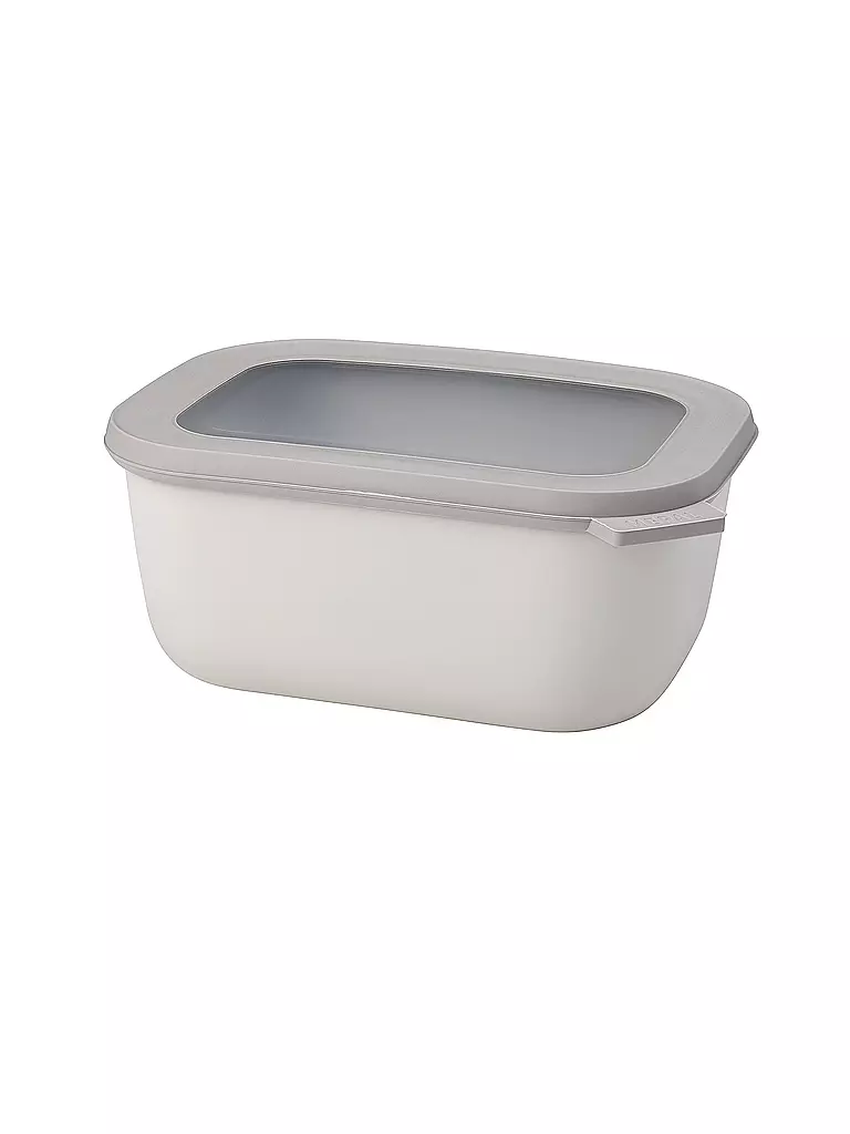 MEPAL | Contenitore per alimenti - Multibowl Cirqula alto 1,5 l Bianco nordico | Crema