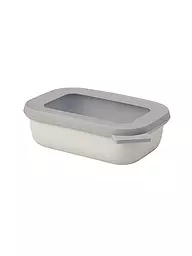 MEPAL | Contenitore per alimenti - Multibowl Cirqula Basso 0,5l Bianco Nordico | Crema