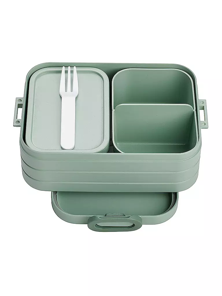MEPAL | Lunchbox BENTO Midi Take a Break 18,5x12cm Nordic Sage | Verde