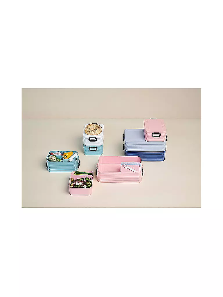 MEPAL | Lunchbox BENTO Midi Take a Break 18,5x12cm Nordic Sage | 