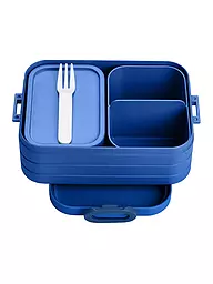 MEPAL | Lunchbox BENTO Midi Take a Break 18,5x12cm Vivid Mauve | Blu scuro