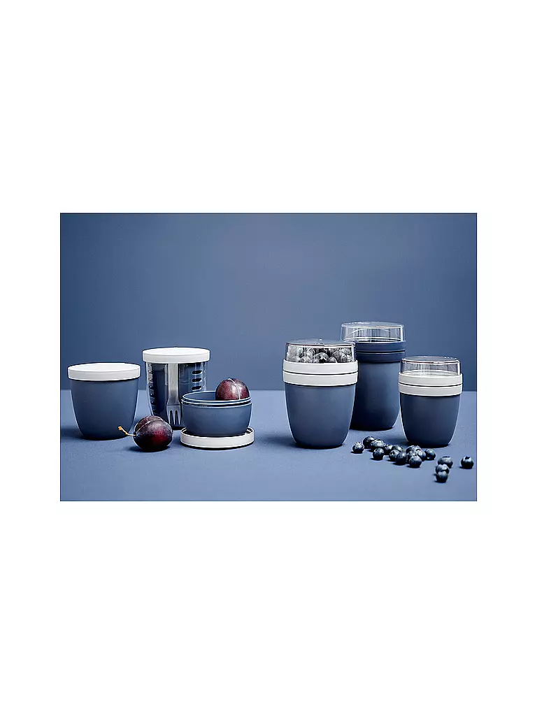 MEPAL | Lunchpot ELLIPSE 500 + 200ml Blu Vivido | Blu scuro