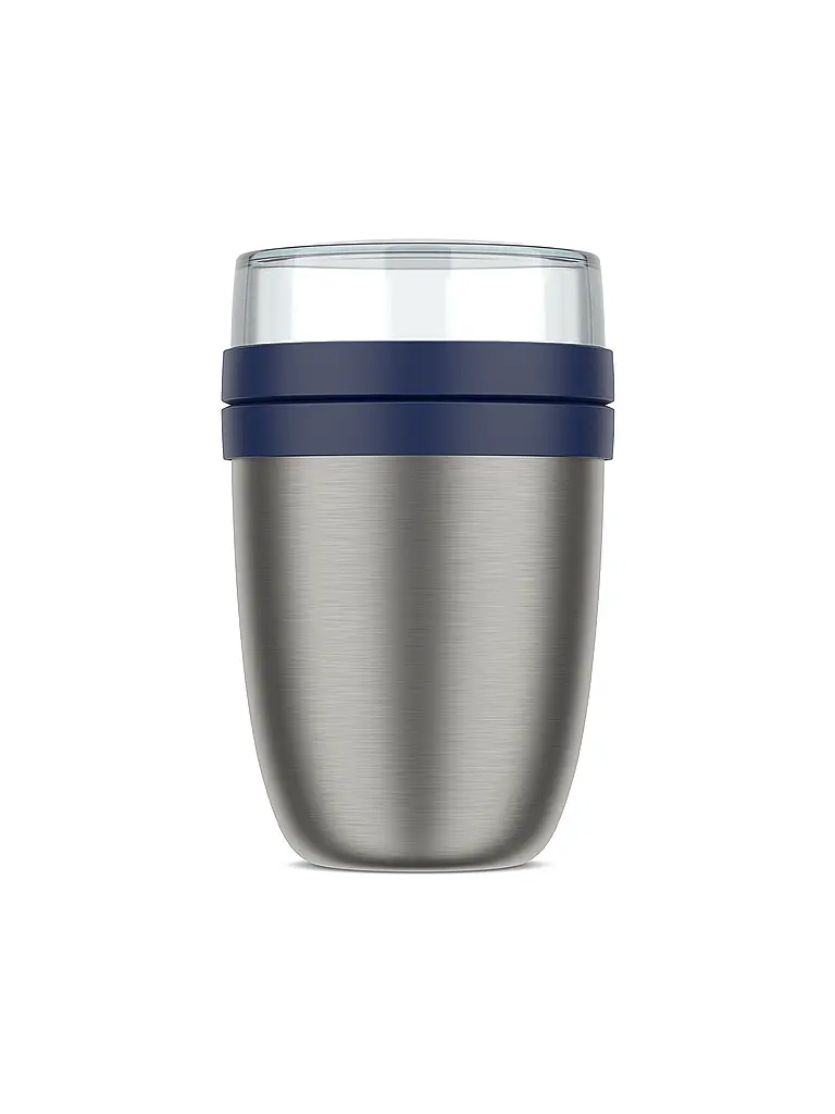MEPAL | Thermo-Lunchpot Ellipse 0,5/0,2l Edelstahl Vivid Blue | Blu scuro
