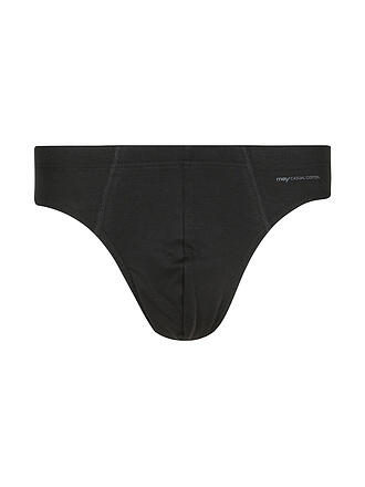 MEY | Slip CASUAL COTTON nero