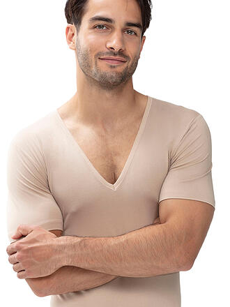 MEY | T-shirt Slim Fit DRY COTTON color carne chiaro