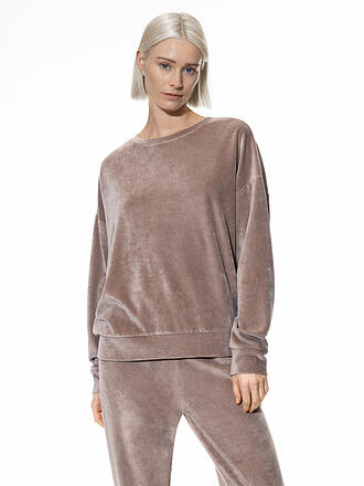 MEY | Loungewear Sweater VELVET DREAM dark truffel