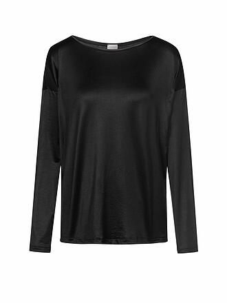 MEY | Langarmshirt NIGHT GLOW nero