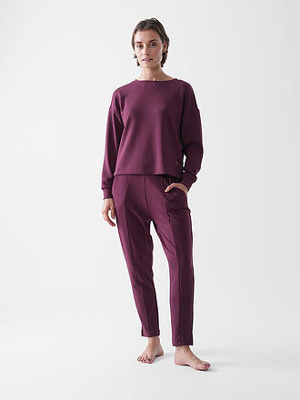 MEY | Pantaloni loungewear 7/8 PURE SOFTNESS boysenberry