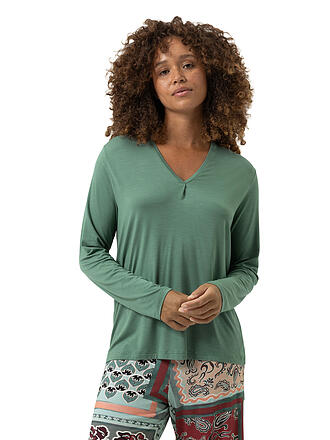 MEY | Maglia a maniche lunghe PURE CHIC peat moss