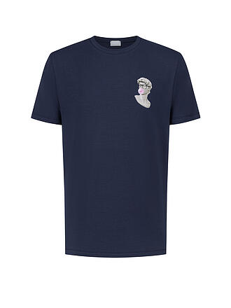 MEY | Nome prodotto: Pyjamashirt MARBLE MUSE yacht blue
