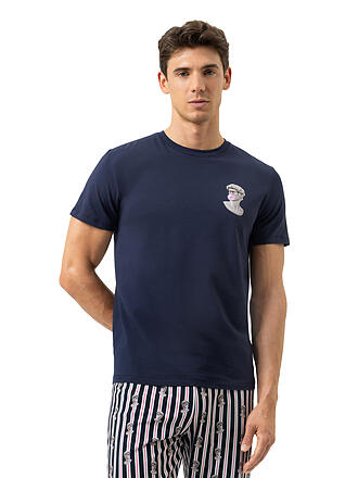 MEY | Nome prodotto: Pyjamashirt MARBLE MUSE yacht blue