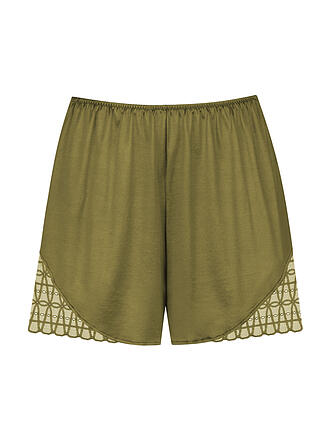 MEY | Pyjamashorts TEMPTATION golden fern