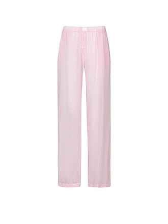 MEY | Pantaloni da pigiama COTTON STRIPES rosa tenue
