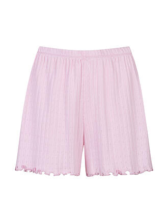 MEY | Pyjamashorts rosa tenue
