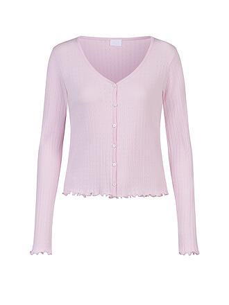 MEY | Maglia a maniche lunghe POINTELLE DREAMS rosa tenue