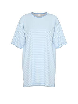 MEY | Camicia da notte - Sleepshirt SIMPLE STRIPES alice blue
