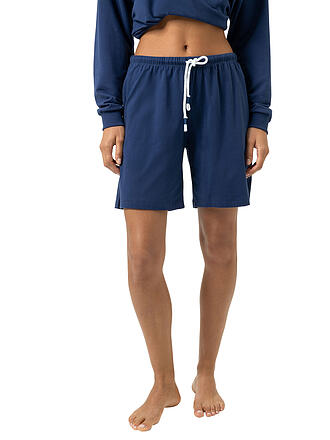 MEY | Pantaloncini da pigiama SOLID LOVE blue zodiac