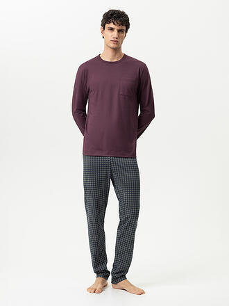 MEY | Pigiama EVENING GEO oxblood