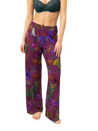 MEY | Pantaloni pigiama COSMIC GARDEN crushed berry