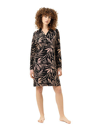 MEY | Nachthemd - Sleepshirt VIVID BLOOM nero