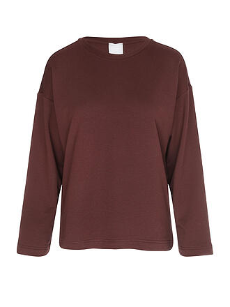 MEY | Loungewear Sweater COMFY COMFORT hot maroon