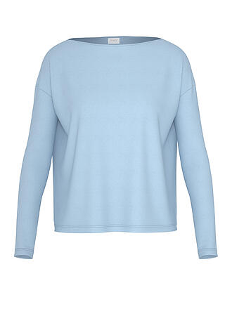 MEY | Pigiama a maniche lunghe CASUAL RIB powder blue