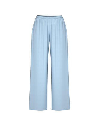 MEY | Pantaloni pigiama CASUAL RIB powder blue