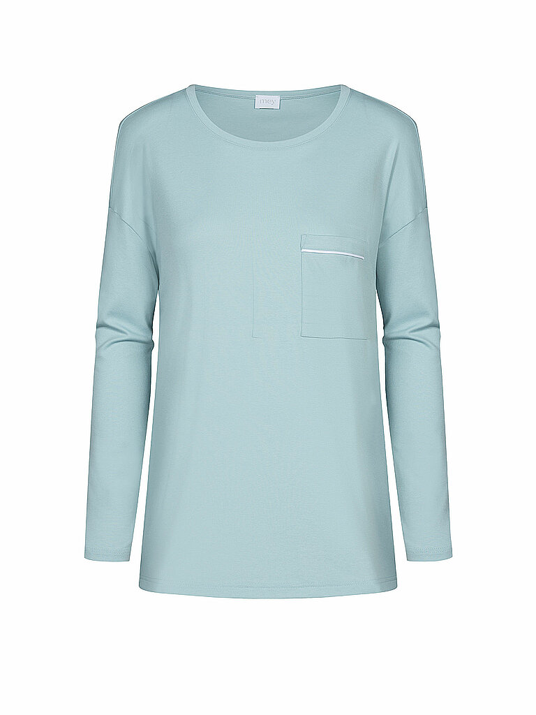 Pyjamashirt CLASSY NIGHTS waterscape azzurro 42