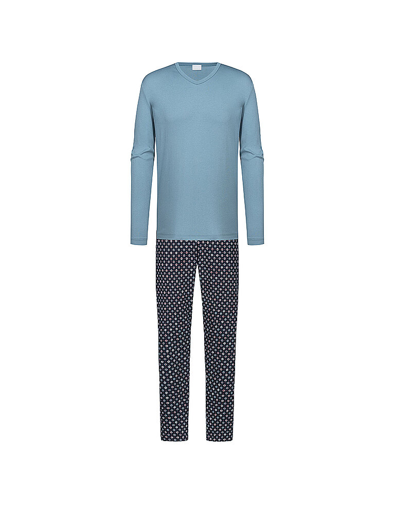 Mey Pigiama boarder blue rosso M