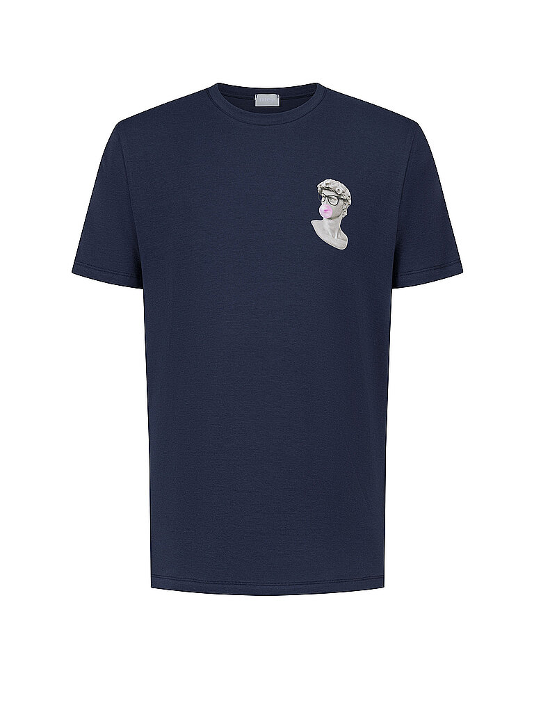 Nome prodotto: Pyjamashirt MARBLE MUSE yacht blue blu S