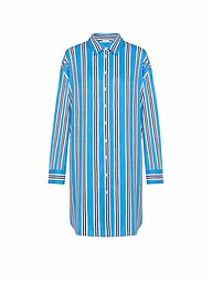 MEY | Camicia da notte - Sleepshirt CALMING STRIPES | Blu chiaro